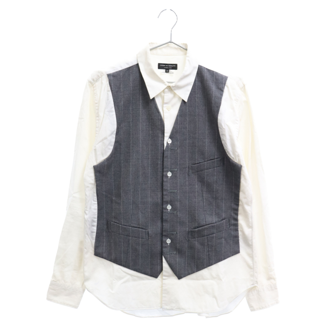 02013● COMME des GARCONS SHIRT 長袖 切り替え