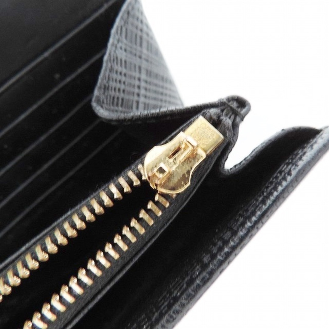 LOEWE(ロエベ)のロエベ 長財布 リネン 101.88.K98 黒 レディースのファッション小物(財布)の商品写真