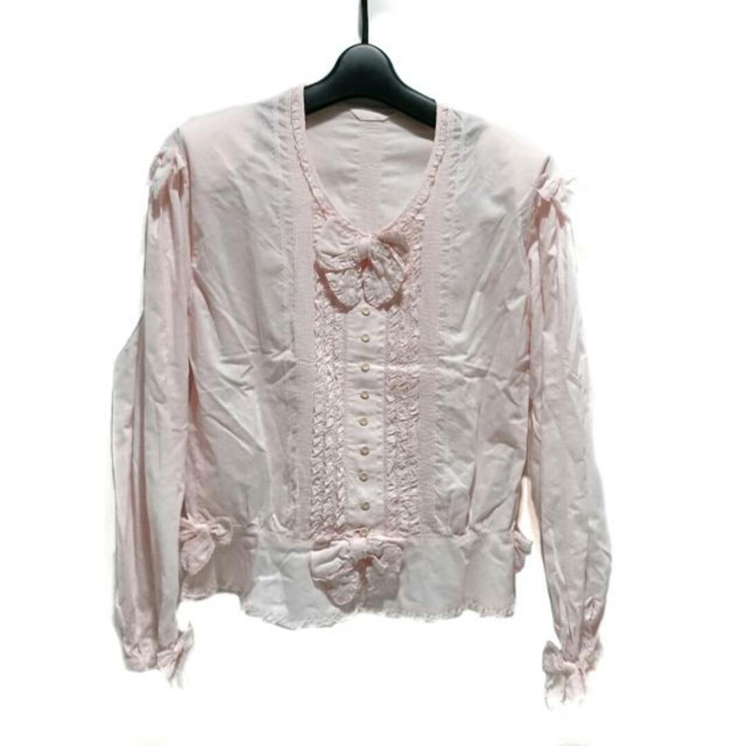 ピンクハウス 長袖シャツブラウス美品