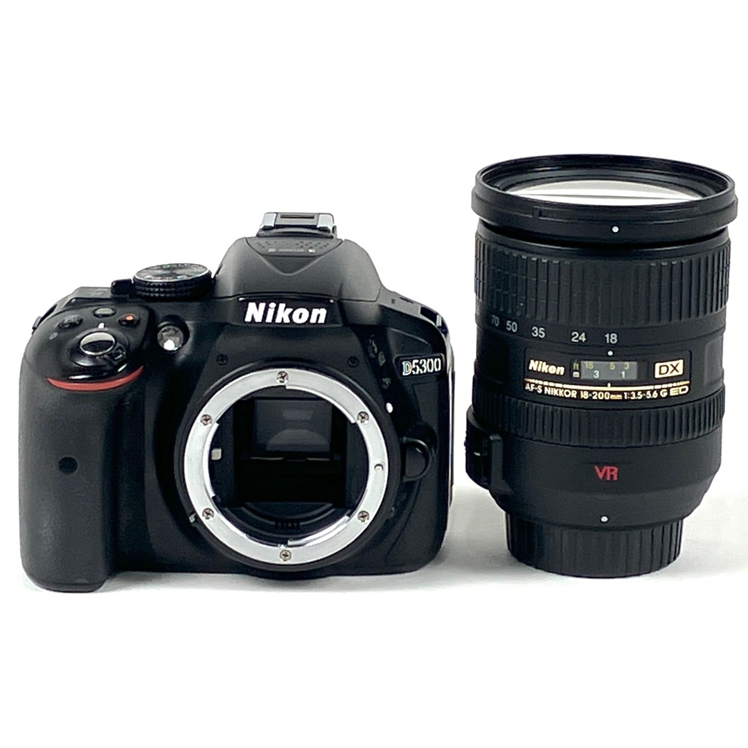 バイセルカメラニコン D5300 + AF-S DX NIKKOR 18-200mm F3.5-5.6G ED VR  [ジャンク品]