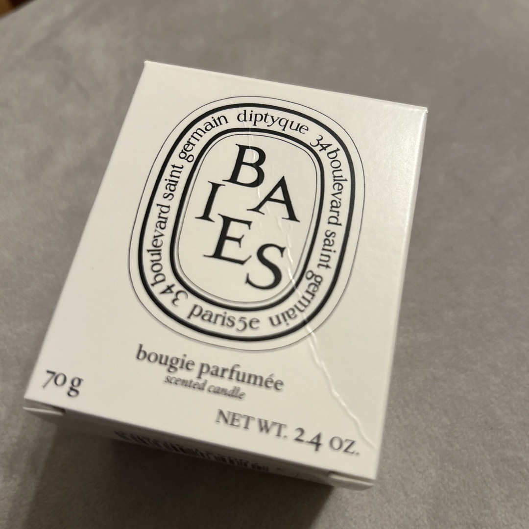 diptyque - 【diptyque】ミニキャンドル ベ(baies) 70gの通販 by ユリ ...