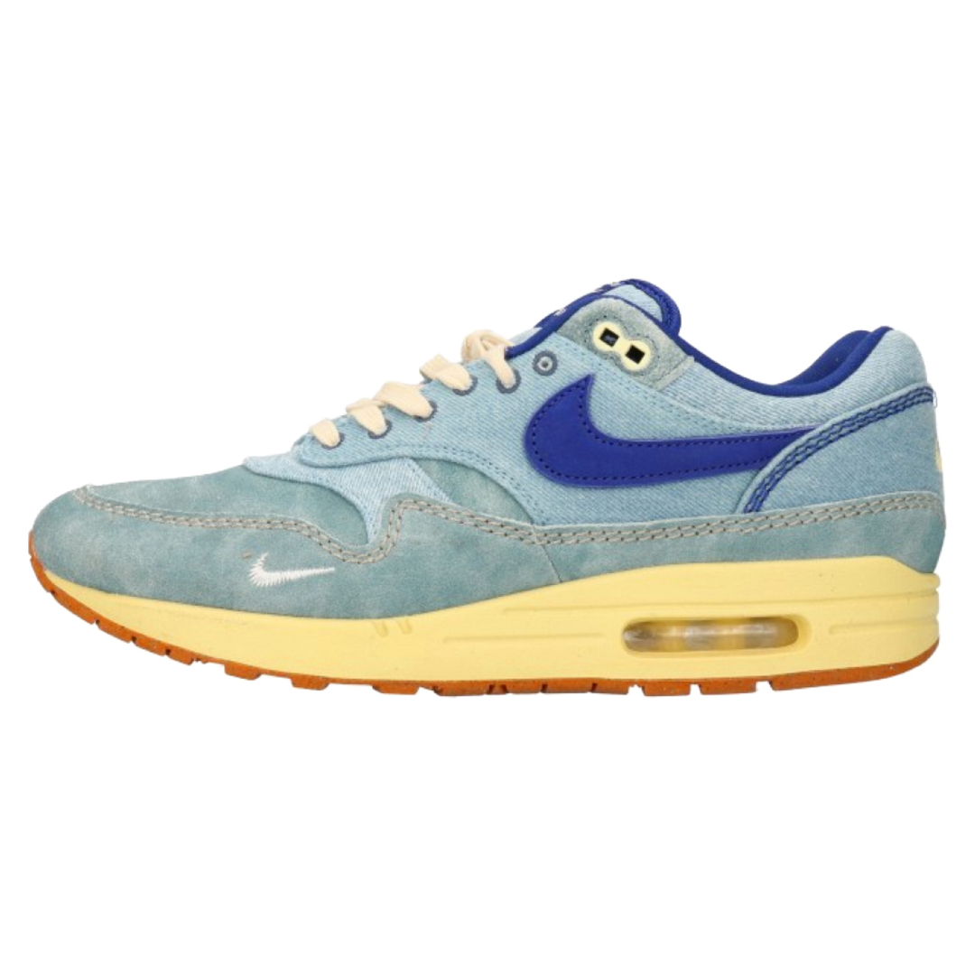 NIKE ナイキ AIR MAX 1 PRM DIRTY DENIM エアマックス プレミアム ローカットスニーカー デニム インディゴブルー US11/29cm DV3050-300