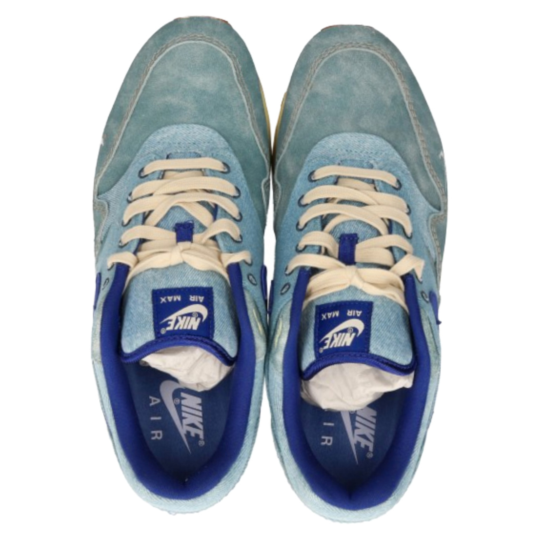 NIKE(ナイキ)のNIKE ナイキ AIR MAX 1 PRM DIRTY DENIM エアマックス プレミアム ローカットスニーカー デニム インディゴブルー US11/29cm DV3050-300 メンズの靴/シューズ(スニーカー)の商品写真