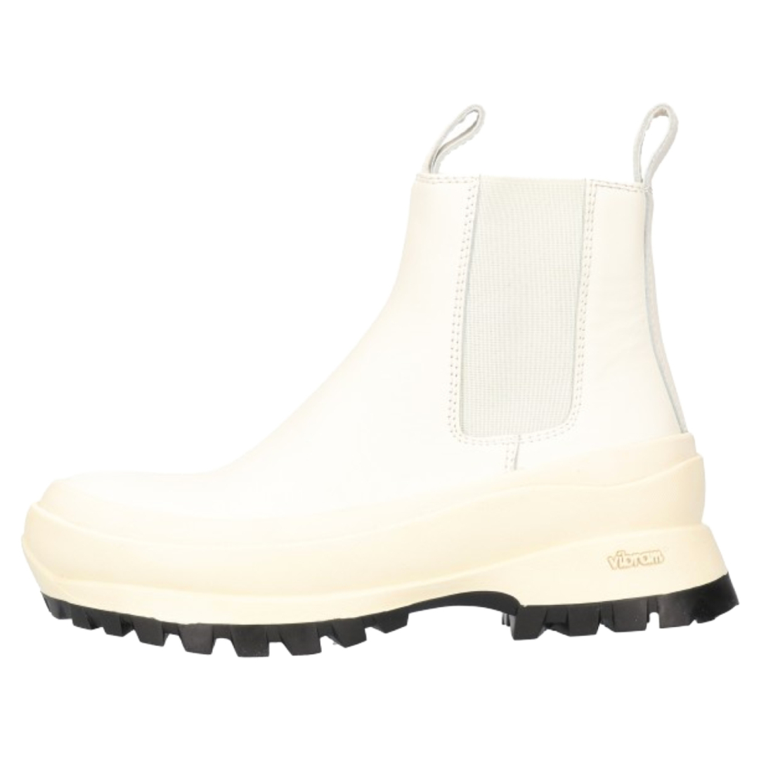 165センチヒールJIL SANDER ジルサンダー 21SS ANKLE BOOT VIBRAM ビブラムソール アンクルブーツ レディース ホワイト JP33010A