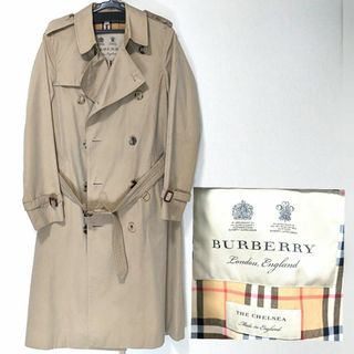 BURBERRY - 現行品 Lサイズ○BURBERRY ブラック フード付 ロングコート