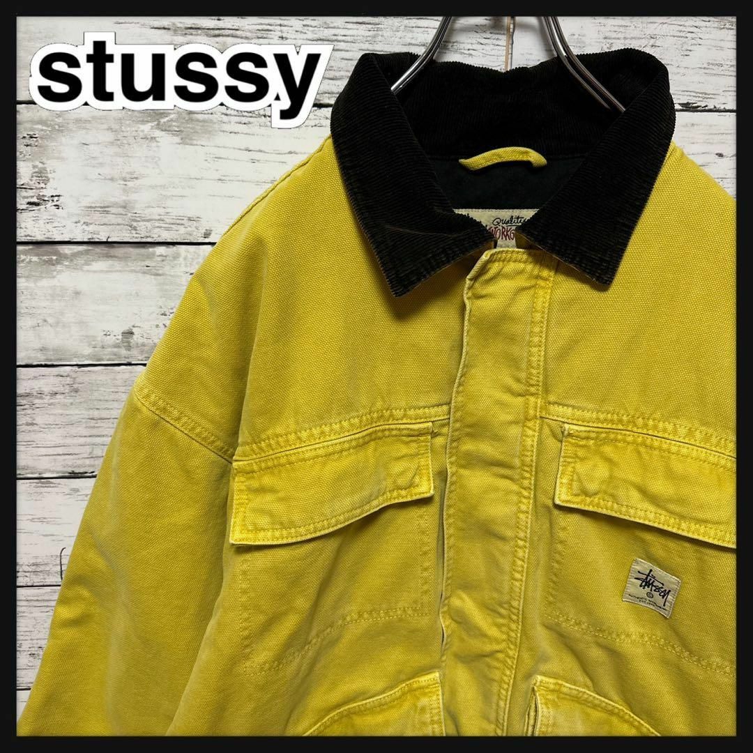 90s OLD STUSSY 中綿ジャケット　カバーオール