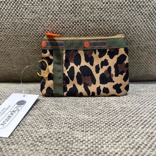 LeSportsac レスポートサック MUVEIL 豹柄 キーコインポーチ