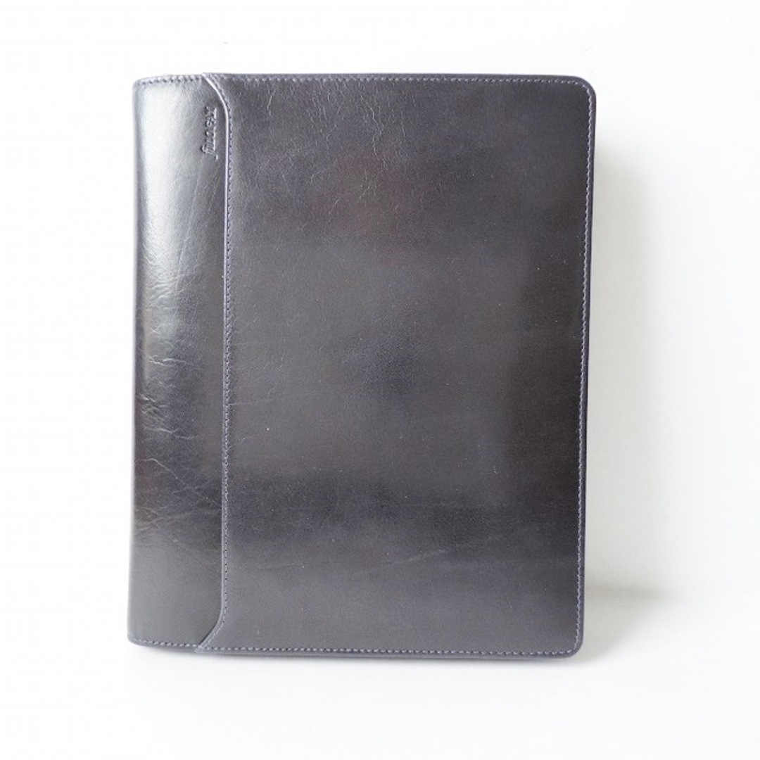 Filofax - ファイロファックス 手帳美品 - 黒 レザーの通販 by ブラン