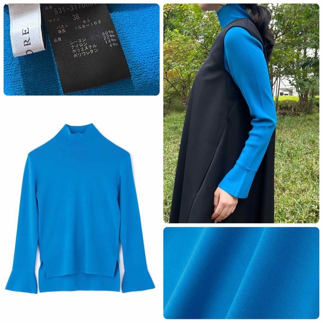 ◇幻◇ 定価3.3万円 ADORE VERY掲載 リブタートルネックニット-