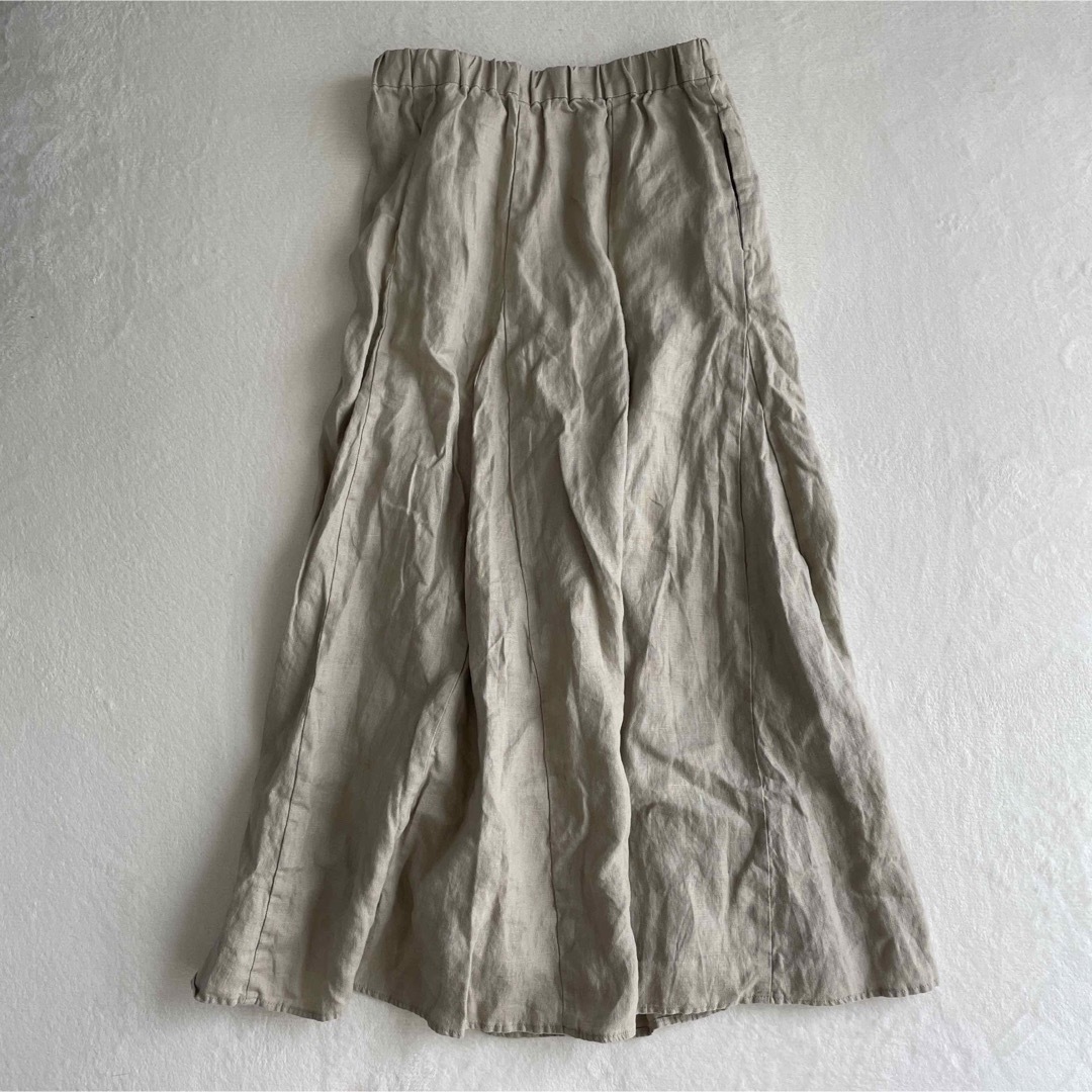 SLOBE IENA(スローブイエナ)のEuropean Flax ロングスカート レディース レディースのスカート(ロングスカート)の商品写真