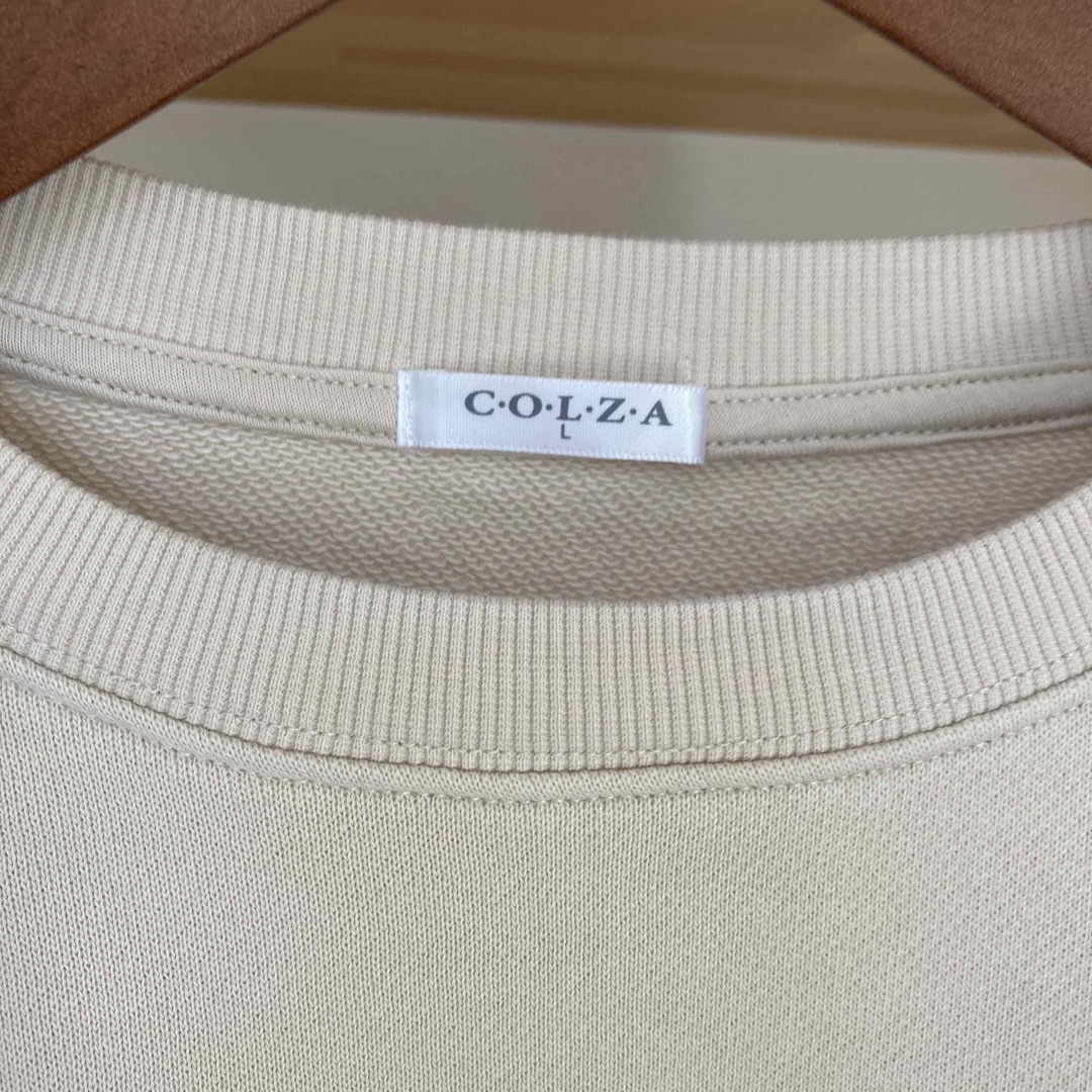 COLZA(コルザ)のCOLZA コルザ ★ トレーナー スウェット　Ｌ レディースのトップス(トレーナー/スウェット)の商品写真