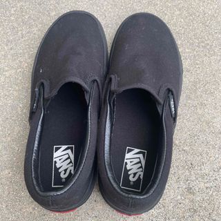 ヴァンズ(VANS)のvans 黒　シューズ　(スニーカー)