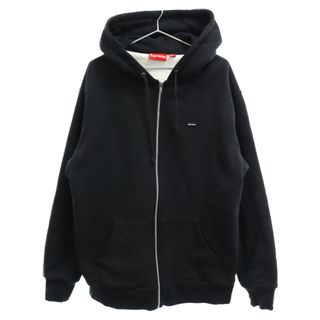 シュプリーム(Supreme)のSUPREME シュプリーム 17AW Small Box Logo Zip Up Hoodie スモールボックスロゴ ジップアップ パーカー ブラック(パーカー)