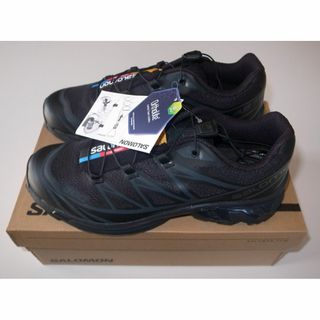 サロモン(SALOMON)のSALOMON XT-6 black 25.5cm US7.5(スニーカー)