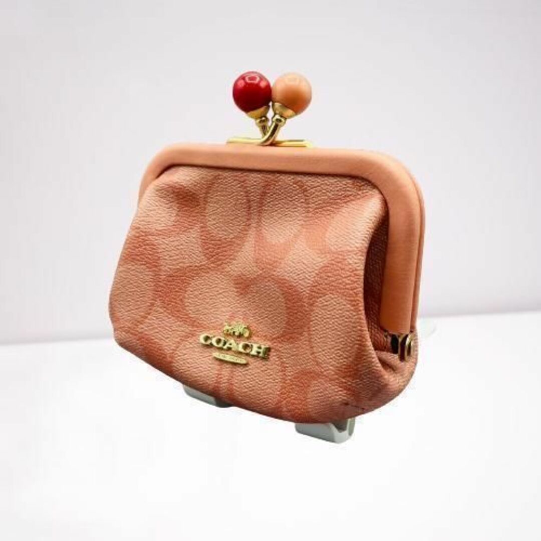 【匿名配送】ノラキスロック コインケース ピンク❣️❣️COACH コーチ　財布