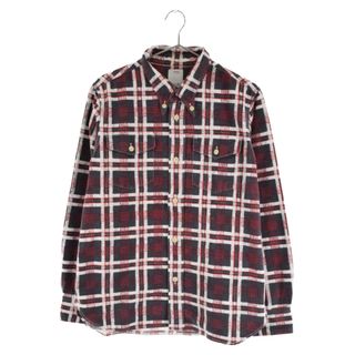 ヴィスヴィム(VISVIM)のVISVIM ヴィスヴィム 16SS WALLY SHIRT プリントチェック長袖シャツ ブラック/ホワイト 0116105011011(シャツ)