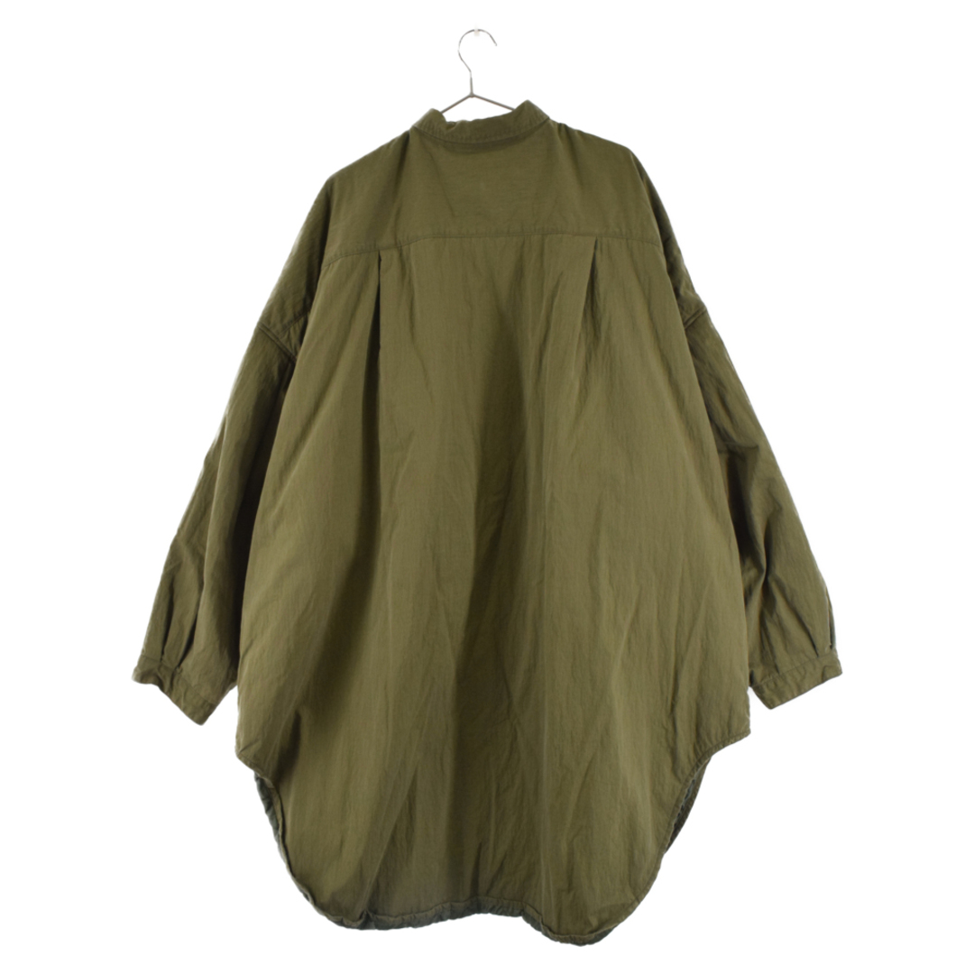 KAPITAL キャピタル RIP STOP SLOPPY SHIRT COAT リップストップスロッピーシャツコート カーキ EK-1149