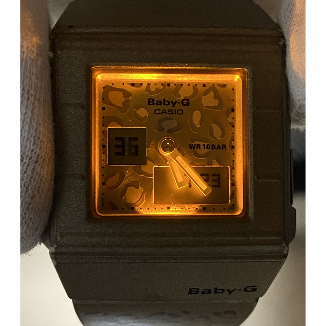 Baby-G - baby-G/BGA-200/レオパード/ゴールド/スクエア Baby-G - baby-G/BGA-200/レオパード/ゴールド/スクエア