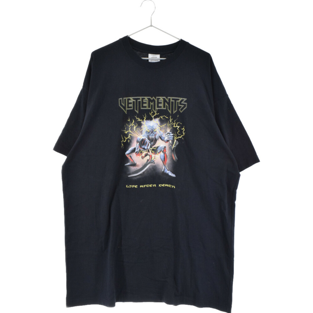 VETEMENTS 21SS カットアップ ロゴTシャツ