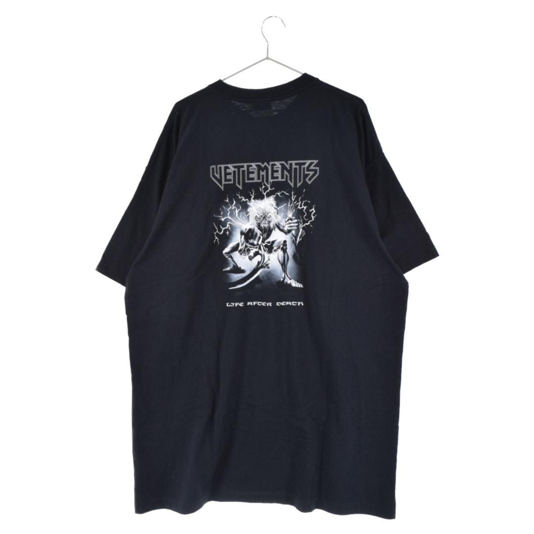 VETEMENTS ヴェトモン 21SS ELECTRIC LOGO HEAVY METAL T-SHIRT ...