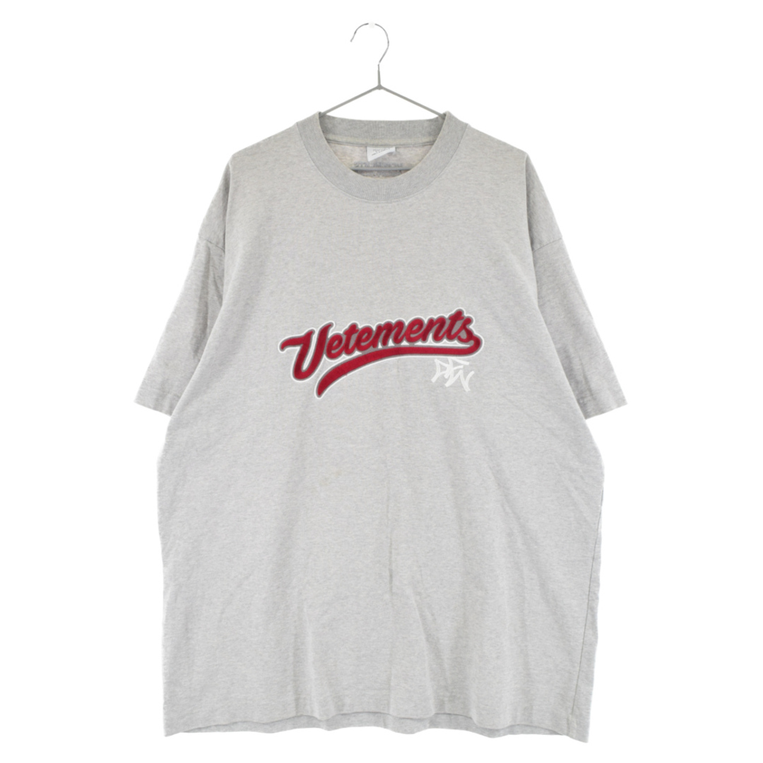 VETEMENTS ヴェトモン 18SS Baseball Logo T-Shirt ベースボールロゴ
