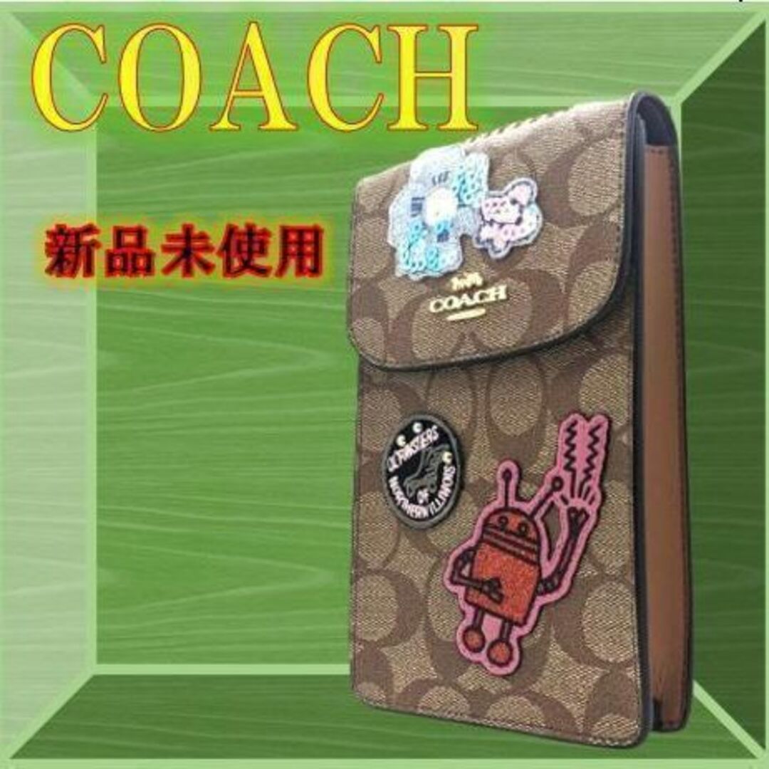 COACH - ✨携帯スマホ ショルダーバッグ クロスボディコーチxキースへ