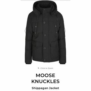 ムースナックルズ(MOOSE KNUCKLES)の定価18万 新品 MOOSE KNUCKLES ムースナックルズ グースダウン (ダウンジャケット)