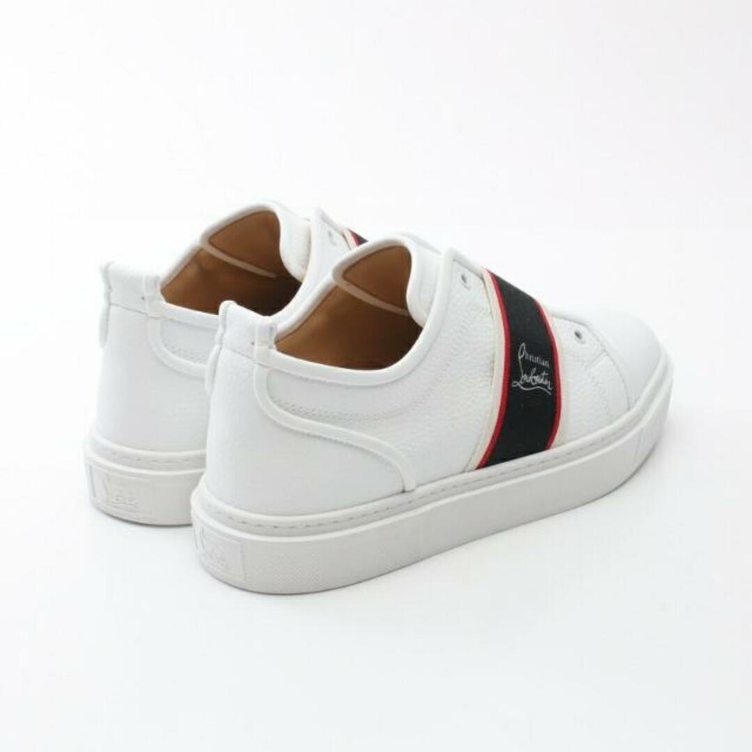 Christian Louboutin(クリスチャンルブタン)のADOLESCENZA FLAT スニーカー レザー ホワイト マルチカラー メンズの靴/シューズ(スニーカー)の商品写真
