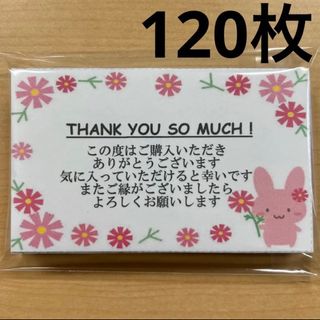 2セット うさぎ120(カード/レター/ラッピング)