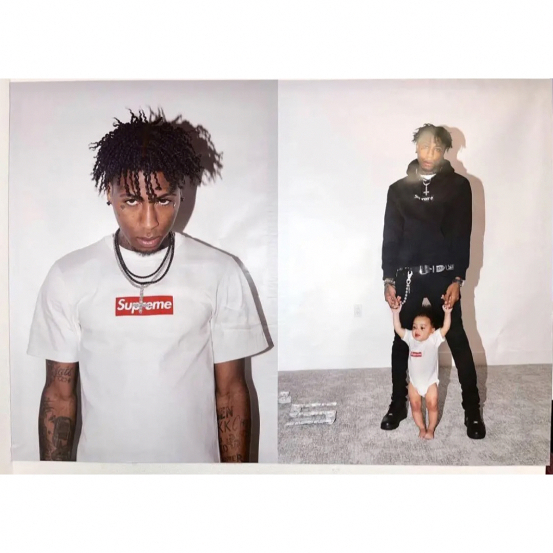 supreme × NBA youngboy ポスター 2枚セット 非売品 - ポスター