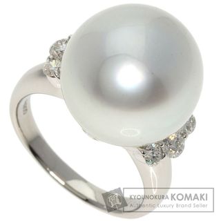 SELECT JEWELRY パール 真珠 ダイヤモンド リング・指輪 PT900 レディース(リング(指輪))