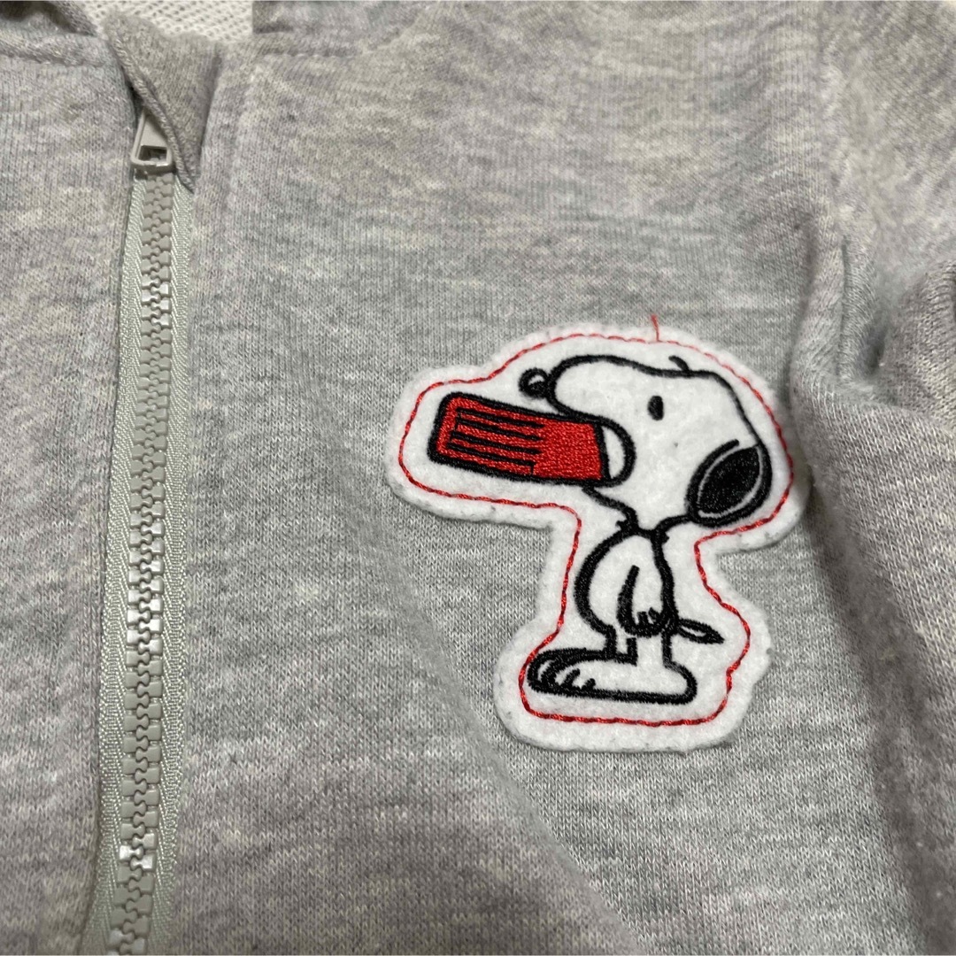 PEANUTS(ピーナッツ)のスヌーピー　パーカー　90 キッズ/ベビー/マタニティのキッズ服男の子用(90cm~)(Tシャツ/カットソー)の商品写真