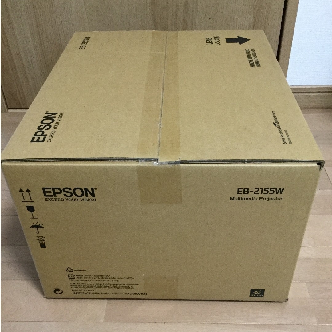 EPSON EPSON EB-2155W 液晶プロジェクター(新品・未使用品)の通販 by Temmyeまるお２'s shop｜エプソンならラクマ