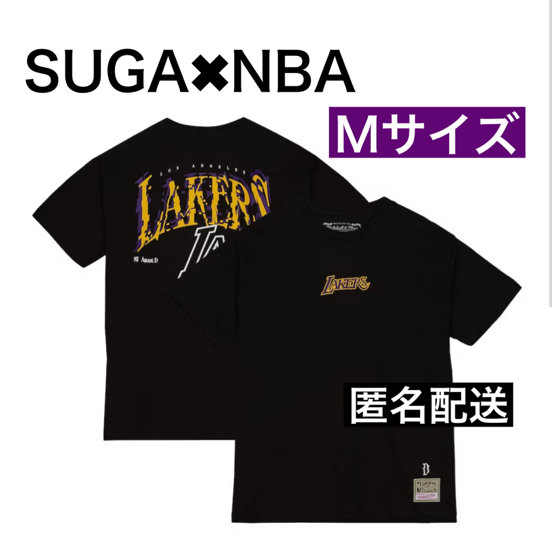 未使用 SUGA x NBA BTS LAKERS コラボ Tシャツ