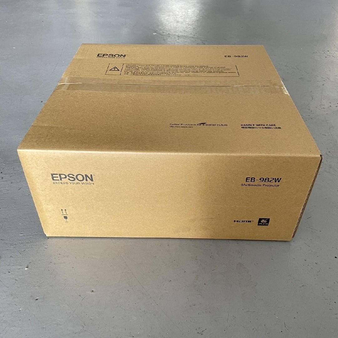 EPSON EPSON EB-982W 液晶プロジェクター(新品・未使用品)の通販 by Temmyeまるお２'s shop｜エプソンならラクマ