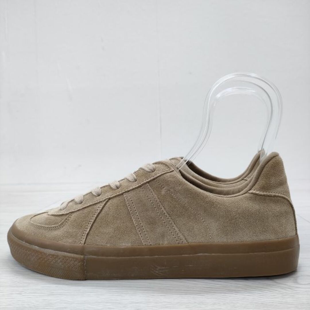 REPRODUCTION OF FOUND GERMAN MILITARY TRAINER BEIGE SUEDE 定価21780円 サイズ42 スニーカー ベージュ メンズ リプロダクションオブファウンド【中古】3-0920G◎# メンズの靴/シューズ(スニーカー)の商品写真