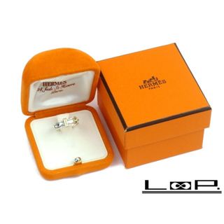 エルメス(Hermes)の【年末年始 限定値下げ】■中古■　エルメス サンチュール ベルト リング 指輪 コンビ SV YG #48 箱 【45271】(リング(指輪))