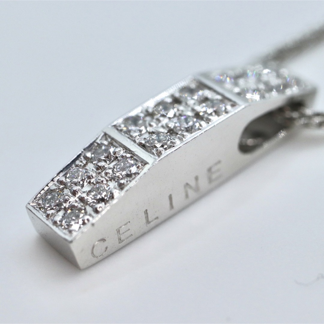 CELINE ダイヤモンドネックレス 0.35ct セリーヌ - ネックレス