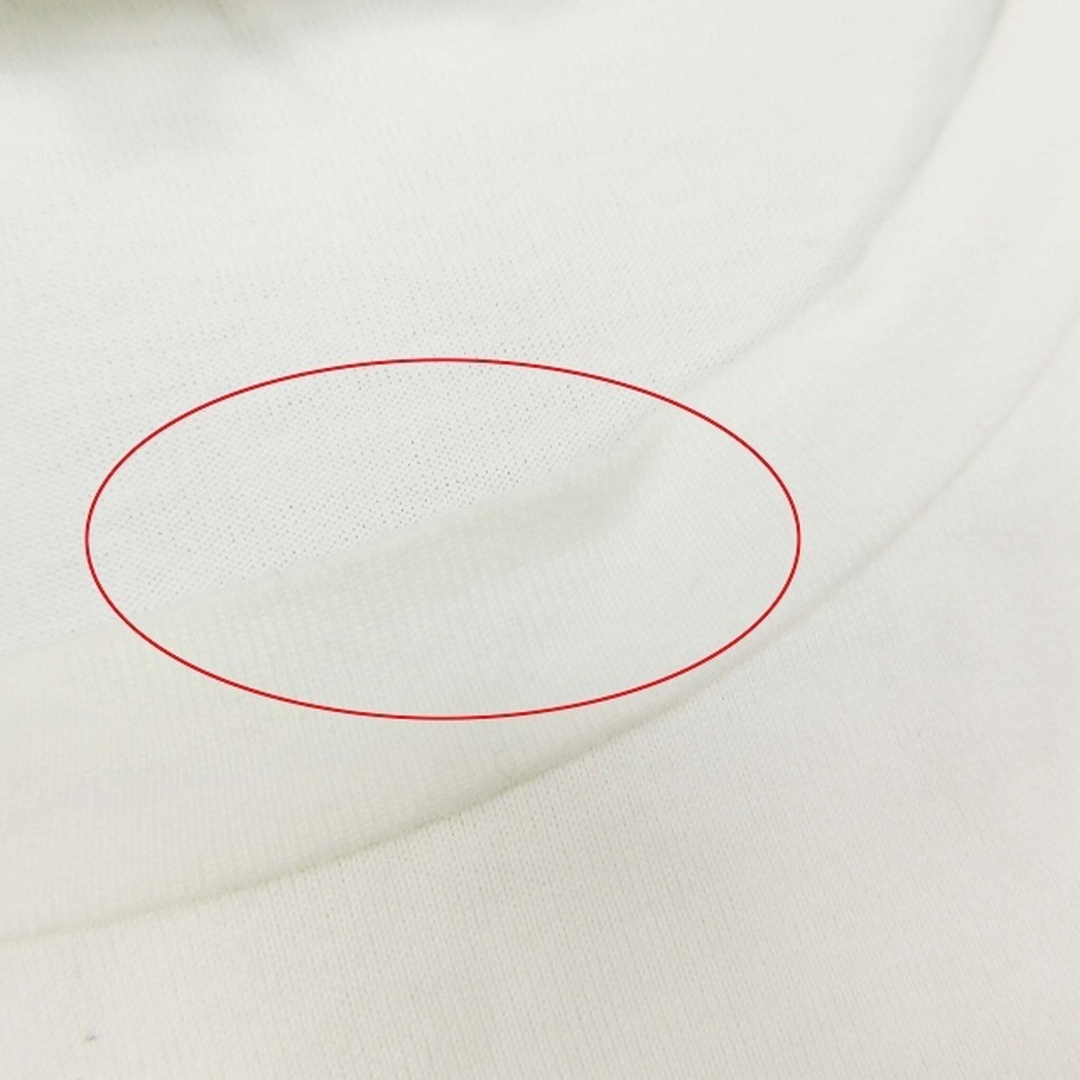 ENFOLD(エンフォルド)の美品 20SS エンフォルド スビン天竺 アシンメトリー オーバルTシャツ 38 レディースのトップス(Tシャツ(半袖/袖なし))の商品写真