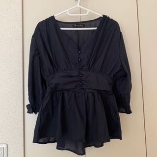 シャーリングシャツ(シャツ/ブラウス(長袖/七分))