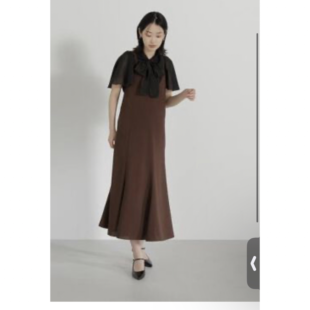 N.Natural beauty basic(エヌナチュラルビューティーベーシック)のナチュラルビューティーベーシック　23/AW レディースのワンピース(ロングワンピース/マキシワンピース)の商品写真