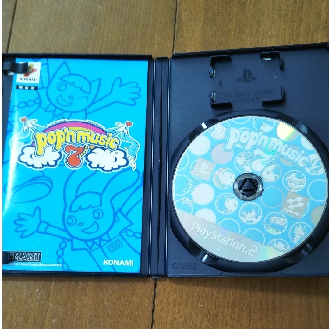 KONAMI(コナミ)の中古　pop'nmusic7 エンタメ/ホビーのゲームソフト/ゲーム機本体(家庭用ゲームソフト)の商品写真