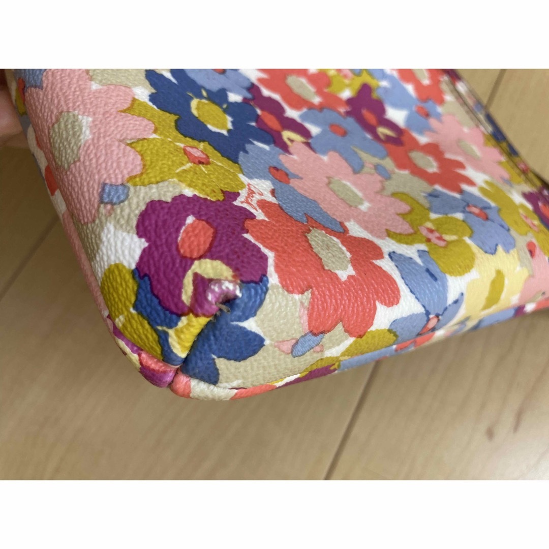コーチ ショルダーバッグ 花柄