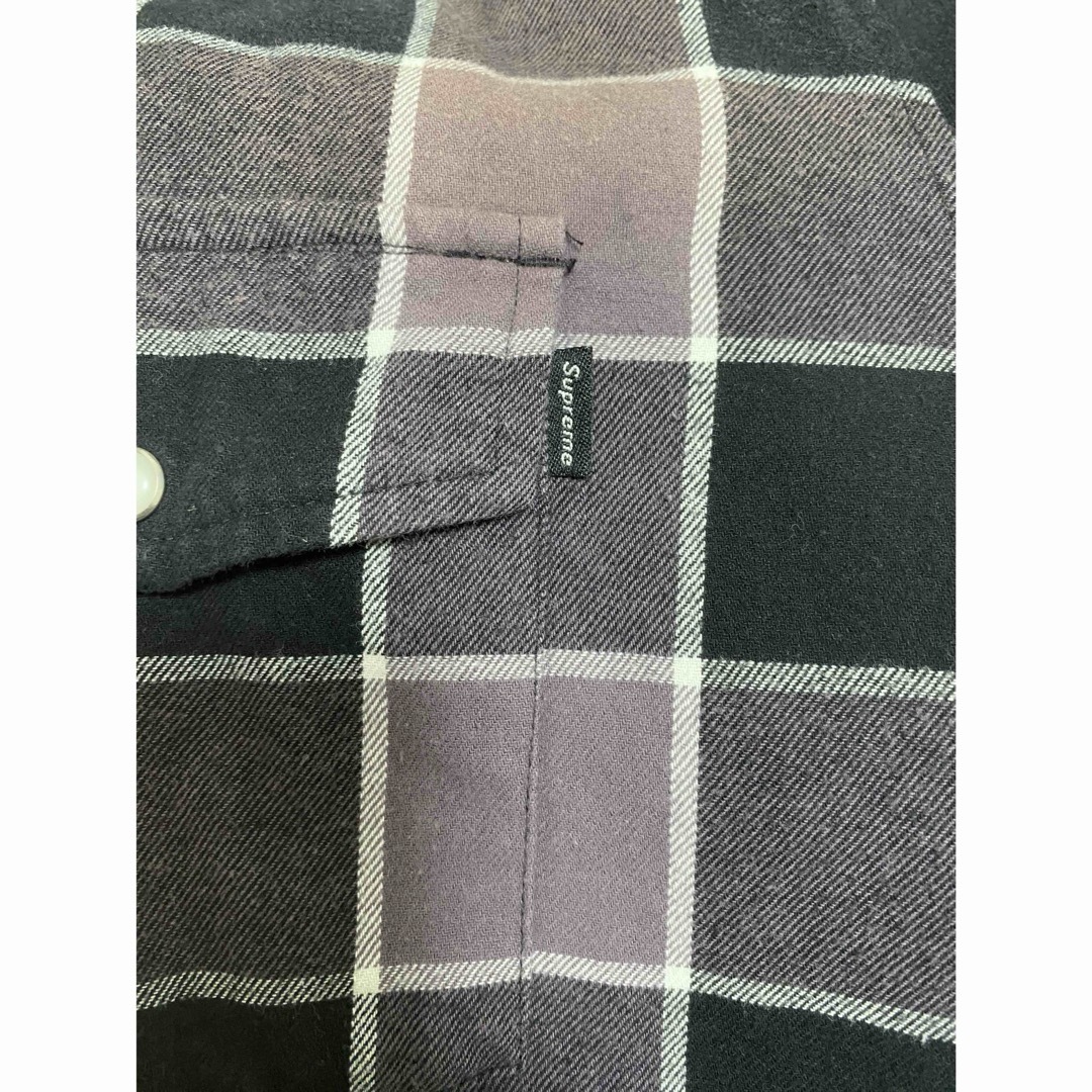 Supreme Quilted Faded Plaid Shirt