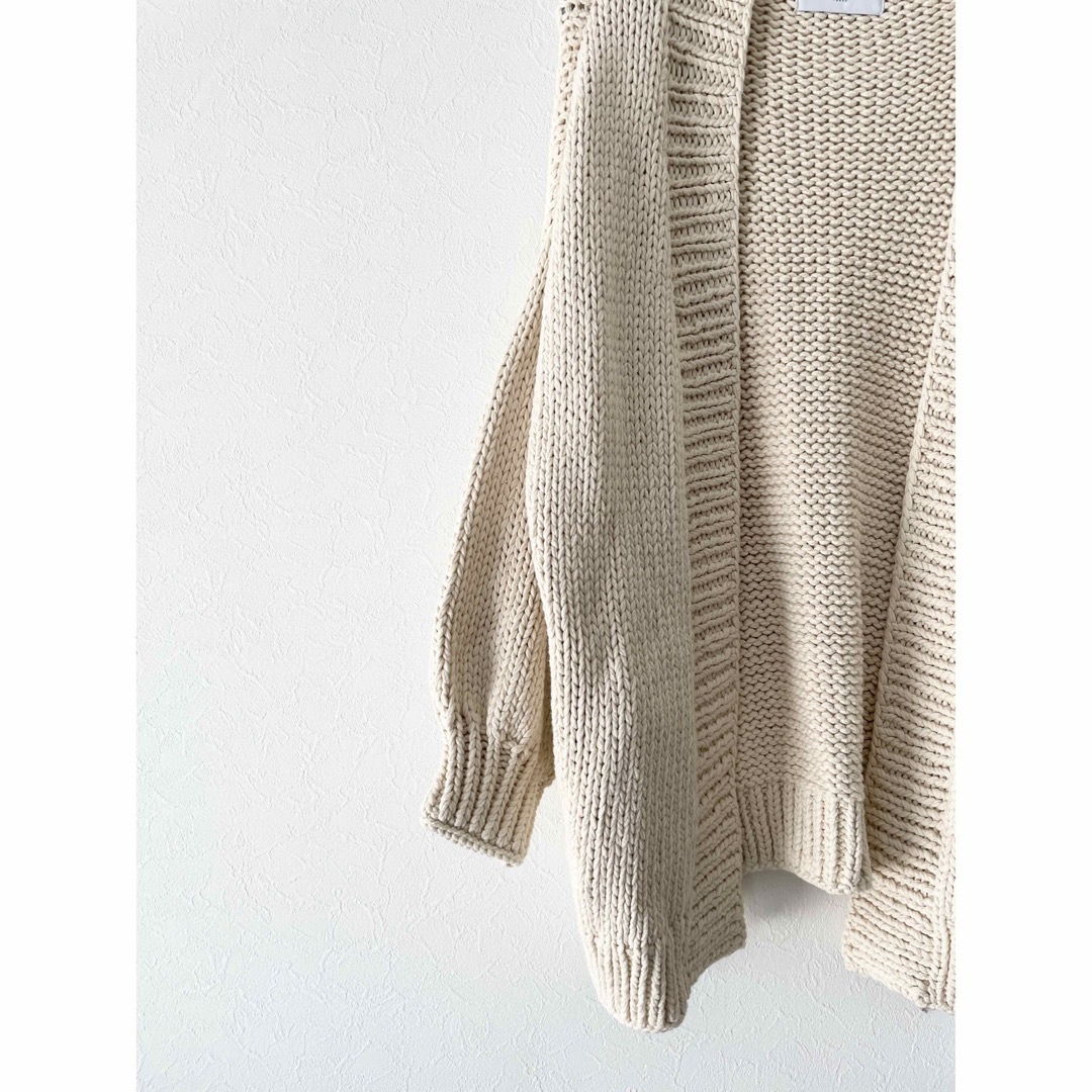 ETRE TOKYO エトレトウキョウ ハンドメイド ニット ガウン-