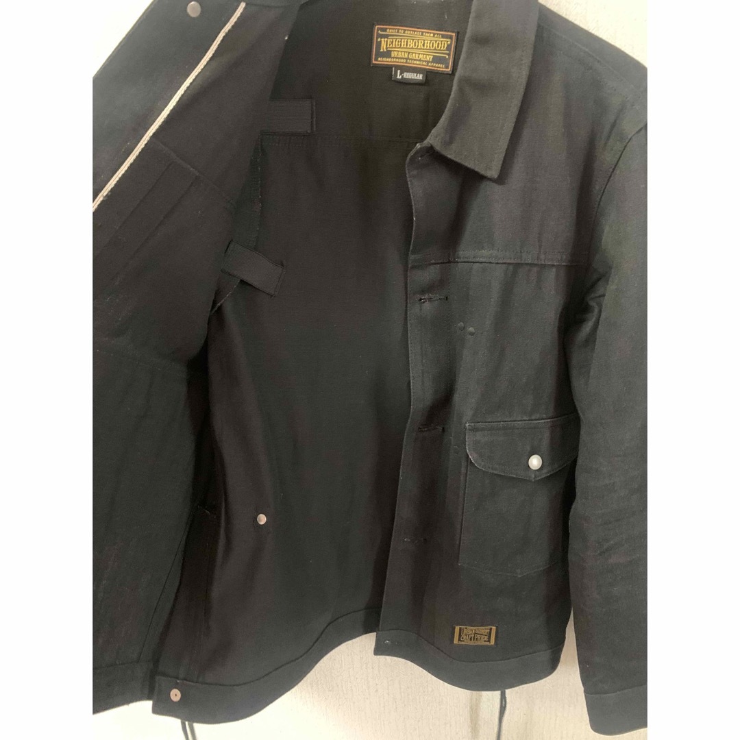NEIGHBORHOOD(ネイバーフッド)のNEIGHBORHOOD ジャケット　ブラック メンズのジャケット/アウター(その他)の商品写真