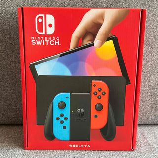 ニンテンドースイッチ(Nintendo Switch)の新品未開封 Nintendo Switch(有機ELモデル・ネオン)(家庭用ゲーム機本体)