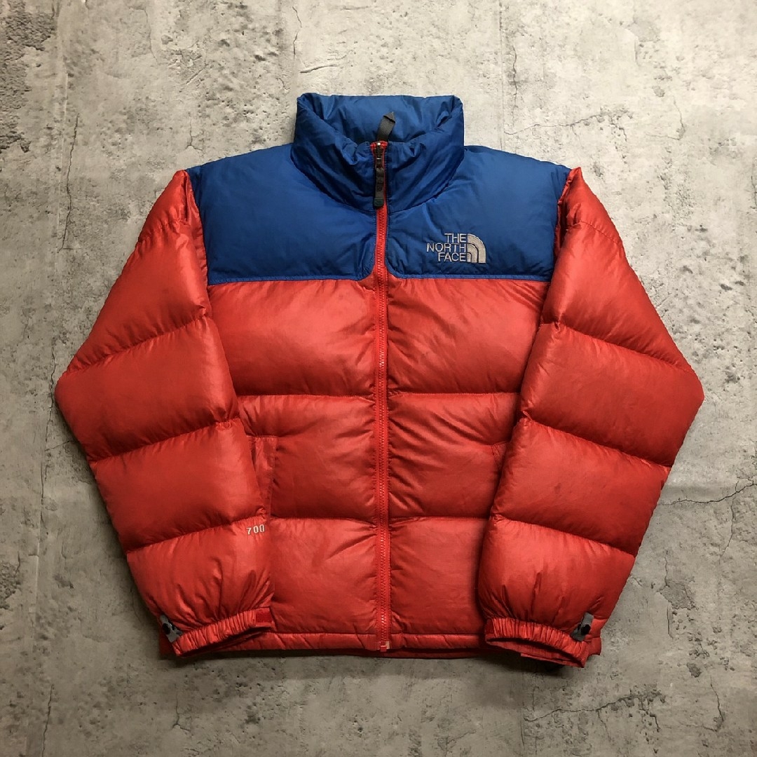 THE NORTH FACE - ザノースフェイス ダウンジャケット レッド メンズS ...