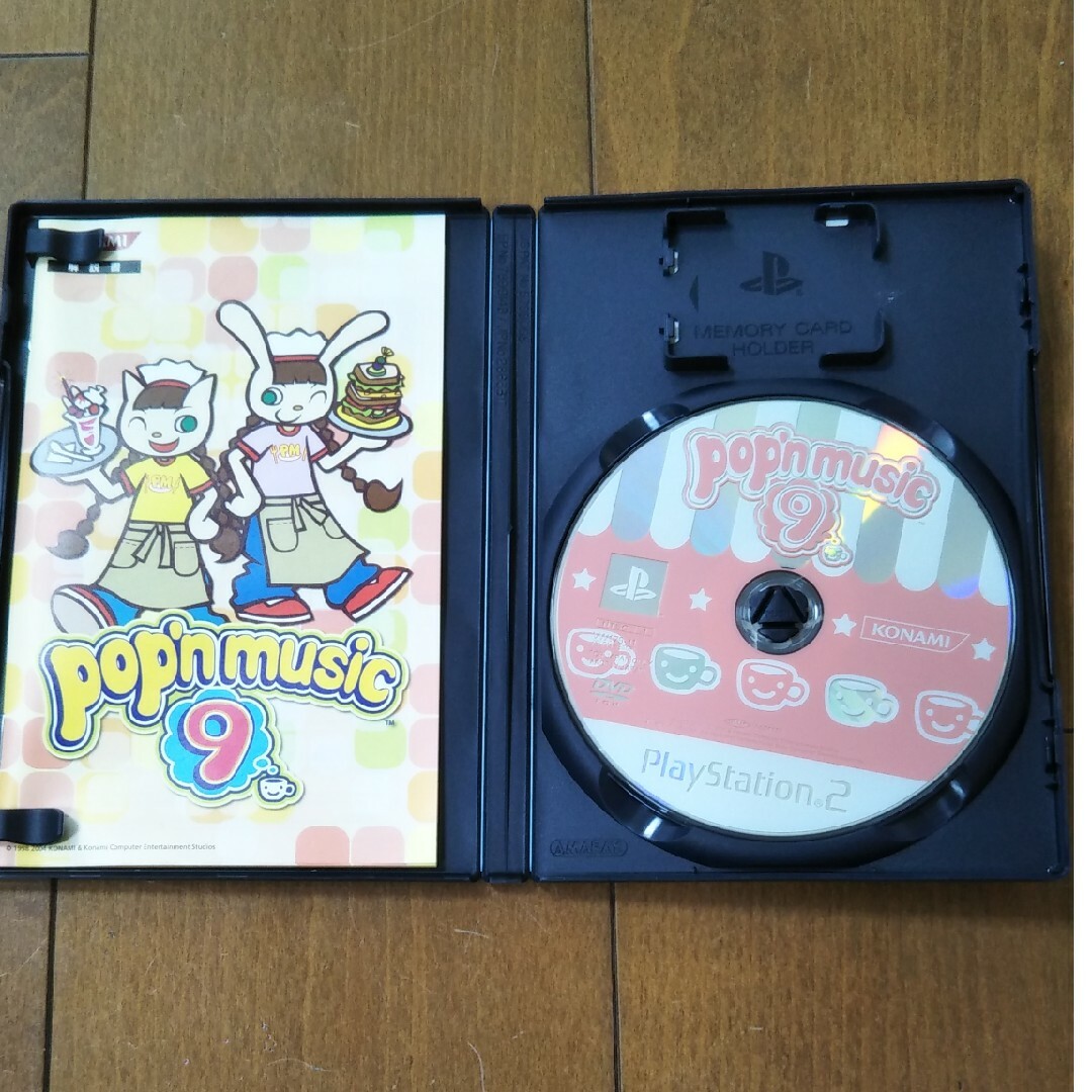 KONAMI(コナミ)の中古　pop'nmusic9 エンタメ/ホビーのゲームソフト/ゲーム機本体(家庭用ゲームソフト)の商品写真