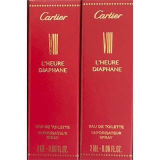 カルティエ(Cartier)のYuibay様専用Cartier L'HEURE DIAPHANE 2個(香水(女性用))